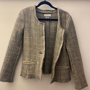 Isabel Marant grey tweed blazer